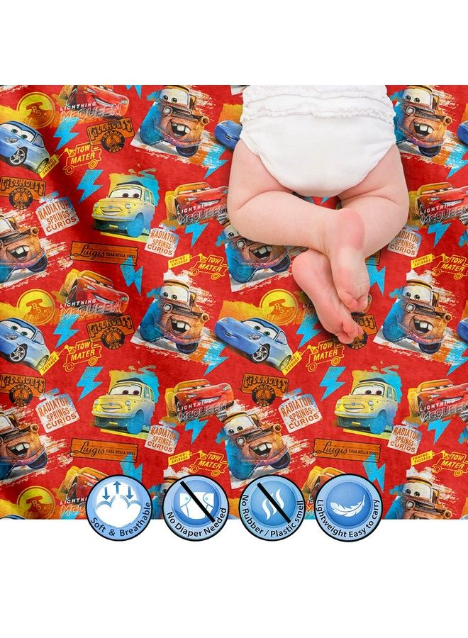 Sassoon Polyester Cars Printed Washable And Waterproof Small Size Dry Sheet;Bed Protector For Kidsmulti Colored (50 X 70 Cm) - Image 5