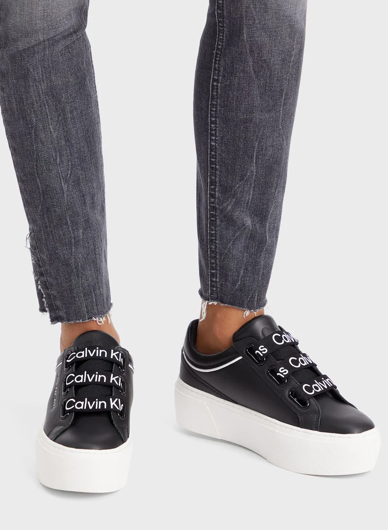 Calvin Klein Jeans Flatform Low Top Sneakers