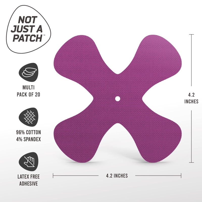 Not Just A Patch Omnipod 5 Adhesive Patches (20 Pack) - Durable for Active Lifestyle for 10-14 Days - Omnipod Covers in Mixed Colors - Image 5