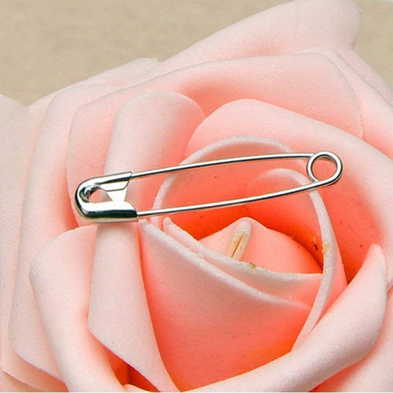 Diy Crafts CT-DIY-HI-27091 Strength, Nickel Plated, Rust - Resistant Nickel Plated Steel Set - Sewing Accessories Kit for Baby Clothing, Crafts & Arts, 500 - Image 4