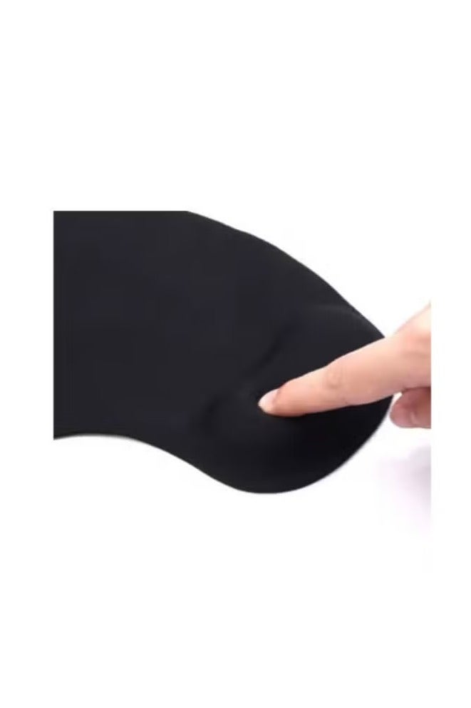 UMIXPRO Silicon Mouse Pad with Wrist Support Ergonomic Design Non Slip PU Base Perfect for Office & Gaming - Image 4