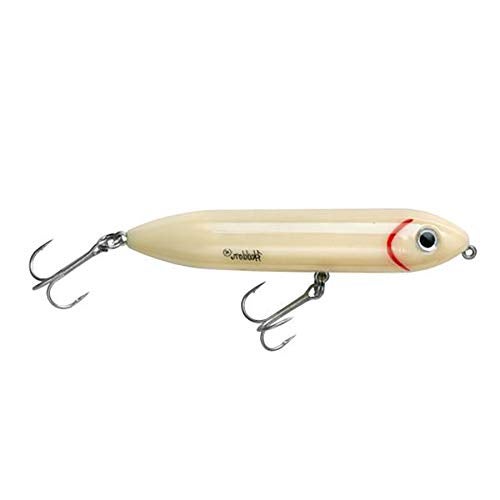 Heddon Super Spook Topwater Fishing Lure for Saltwater and Freshwater, Bone, Jr (1/2 oz) - Image 2