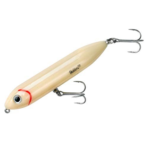 Heddon Super Spook Topwater Fishing Lure for Saltwater and Freshwater, Bone, Jr (1/2 oz) - Image 5