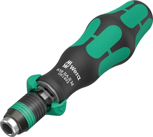 WERA 05051493001838 RAR M Bitholding Screwdriver with Ratchet functionality 14 14 x 1235 mm - Image 1