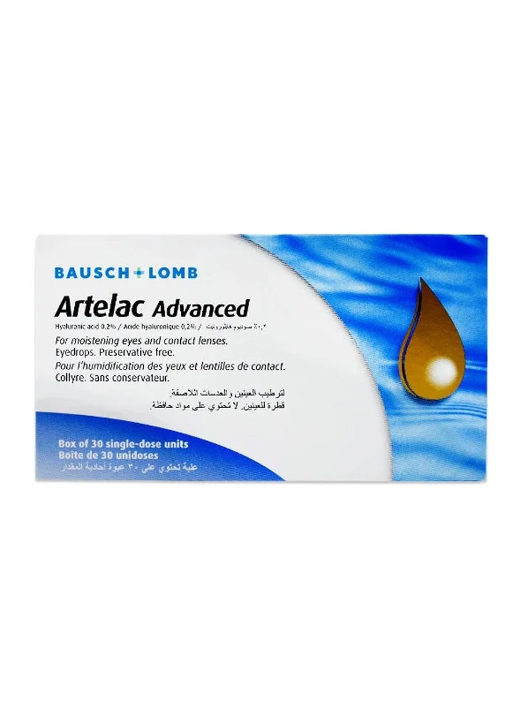 Artelac Advanced Eye Drop 20 Vials 