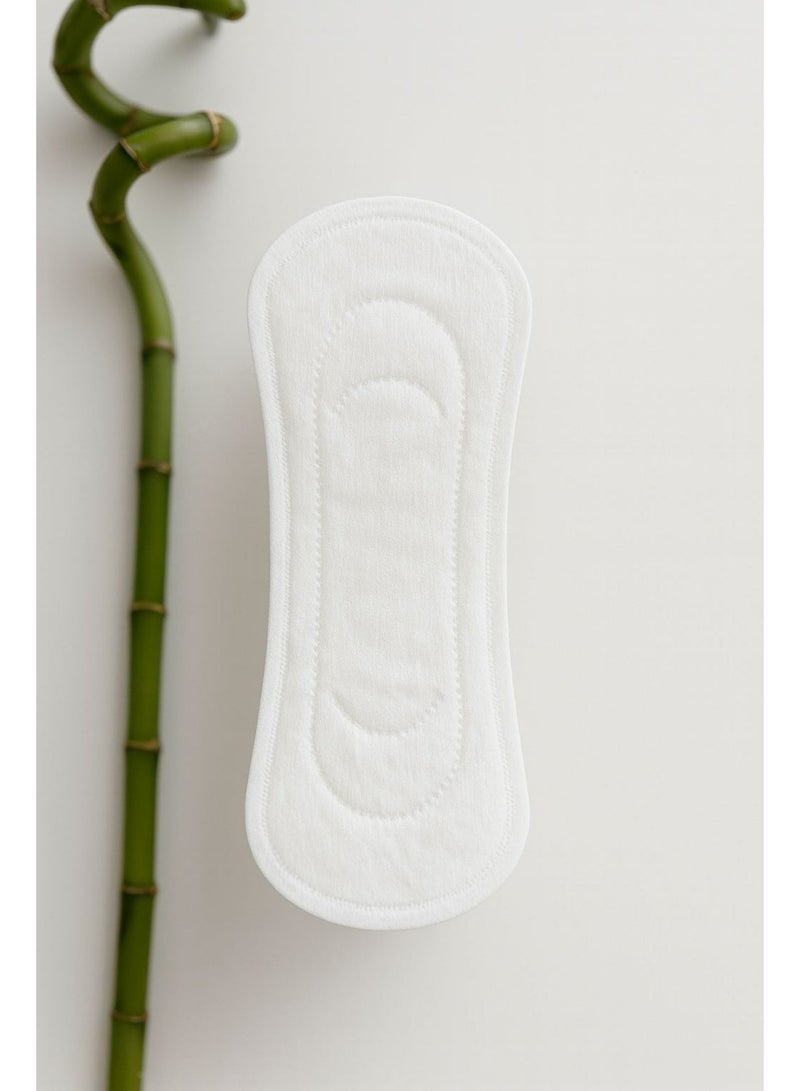 Hope Eco-friendly, biodegradable, small daily sanitary pads made from 100% organic bamboo. Each pad is carefully wrapped in an individual sachet. Thin and soft, providing you with a fresh and light feeling all day long. - Image 2