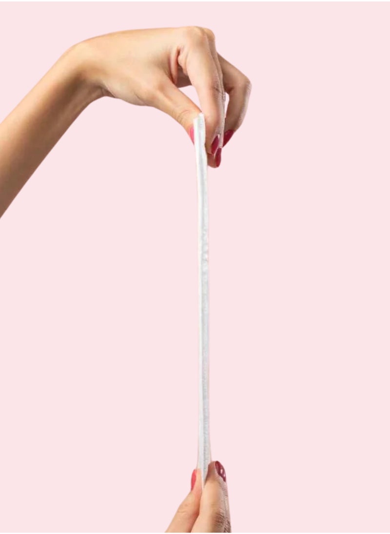 Eco-friendly, biodegradable daily sanitary pads made of 100% organic bamboo. Each pad is carefully packed in an individual bag, thin and soft, providing you with a feeling of freshness and lightness throughout the day.