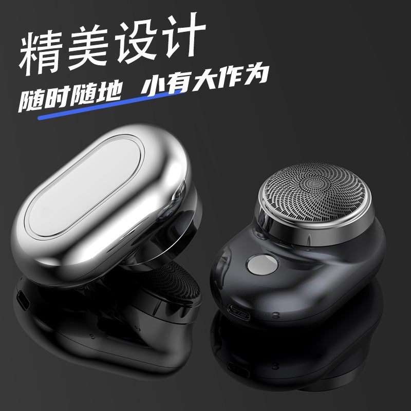 Mini Portable Rechargeable Electric Shaver for Men, Full Body Washable, Wet & Dry - Image 4