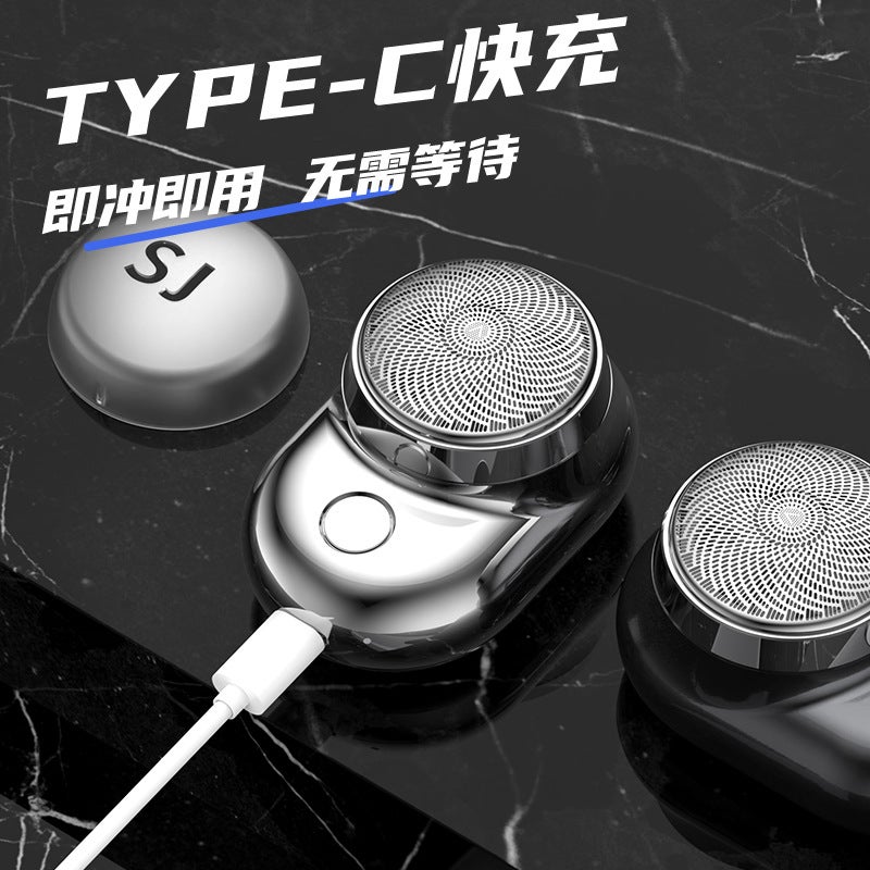 Mini Portable Rechargeable Electric Shaver for Men, Full Body Washable, Wet & Dry - Image 3