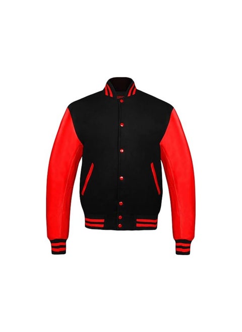 Unisex Varsity Jacket - Premium Quality, Multiple Color Combinations - Retro Style College Jacket for Men & Women