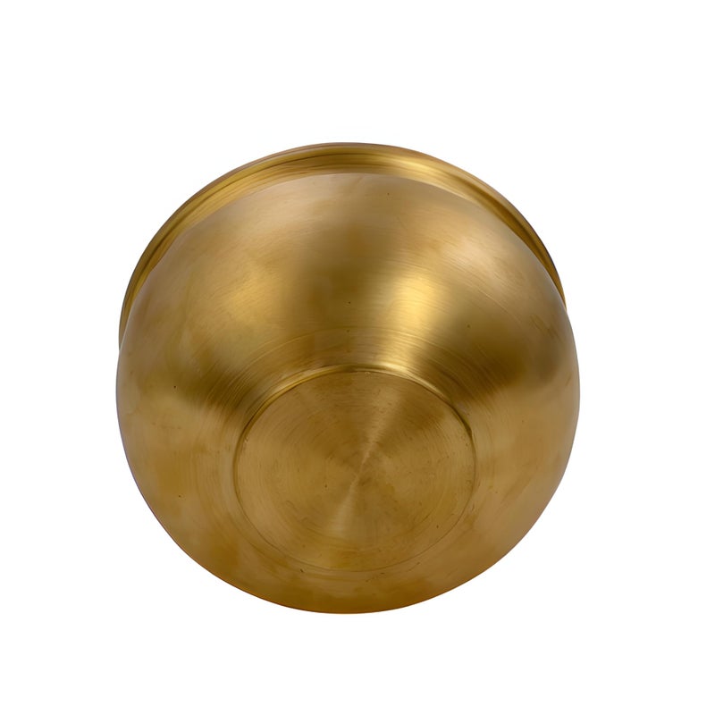 Nutrion Kerala's Purest Nonstick Bronze/Kansa Pongal Pot/Gundu/Cooking Pot/Aandi/Made to Last for Ever |Life Time Warranty(2.4 Litre) - Image 2