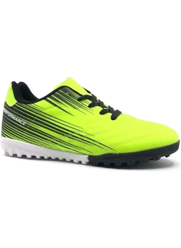 Cool Ronaldo Boy's Lace-Up AstroTurf Football Shoes