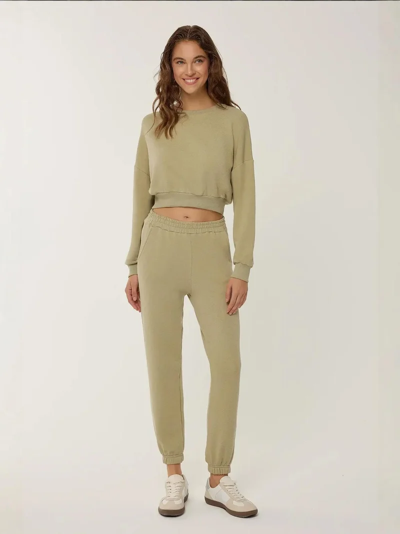 HICCUP Cropped Sweatshirt