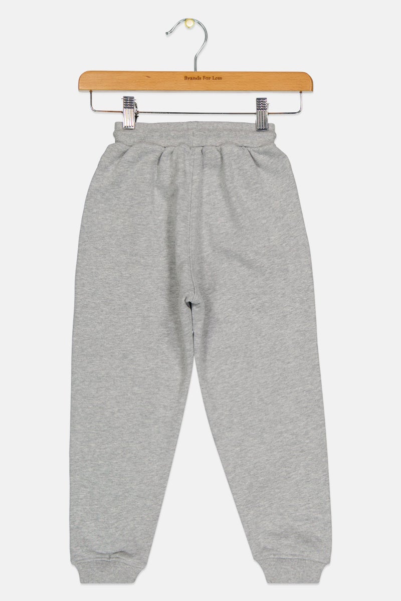 Reebok Toddlers Girl Sportswear Fit Outdoor Sweatpants, Grey - Image 2