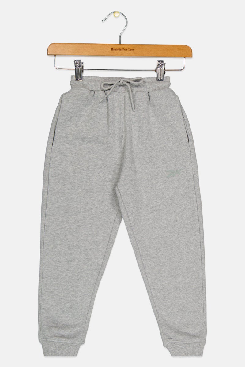 Reebok Toddlers Girl Sportswear Fit Outdoor Sweatpants, Grey - Image 1