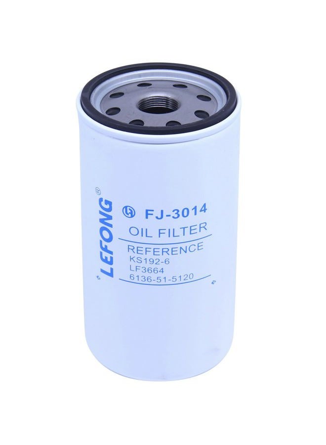 LeFong FJ-3014 Hydraulic Lube Oil Filter Replaces 47408372, 87772227, SBA340500920 Compatible with New Holland TC35A TC35D TC35DA TC40A TC40D TC40DA TC45A TC45DA T1530 T2310 T2320 T2330 Tractors - Image 2