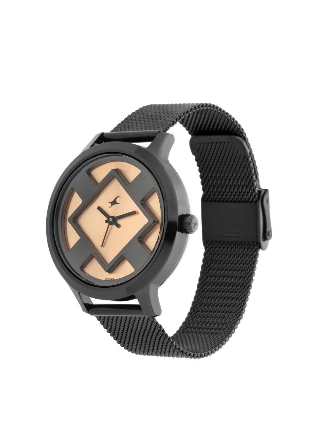 fastrack فاستراك × أنانيا بانداي - ساعة يد أنالوج زرقاء للشابات - NN6210NM01 - Image 2
