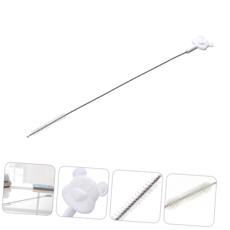Flexible Handle Straw Cleaning Brush for Water Bottles and Cups with Bristles - Image 5