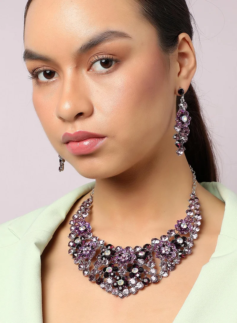 SOHI Stone Artificial Jewellery Set