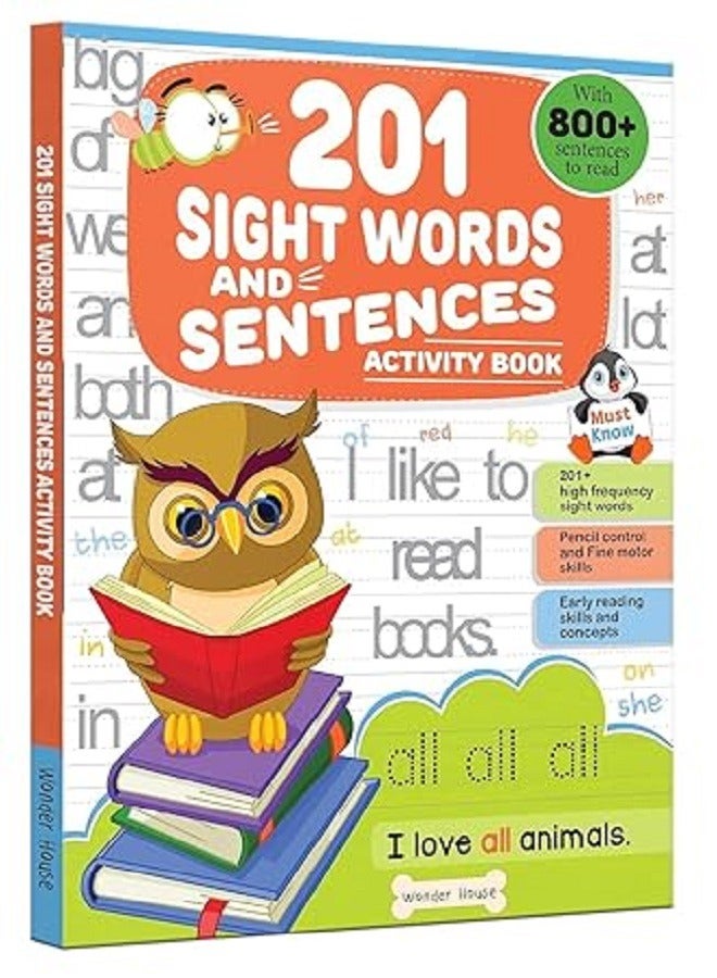 201 Sight Words And Sentence Wonder House Books
