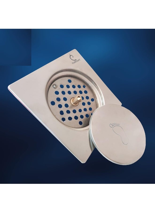 Biella Auto Press Clean Out Stainless Steel Sink Strainer Plug  - Image 4