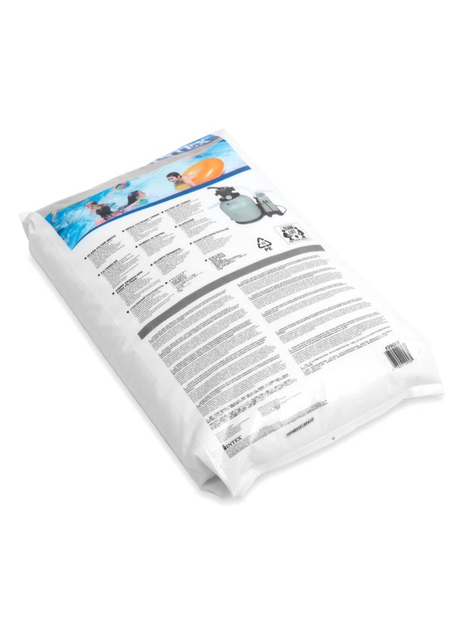 انتكس كريستال كلير وسائط زجاجية لتنقية مياه حمامات سباحة أبيض 25 كيلوجرام 29058 - Image 3