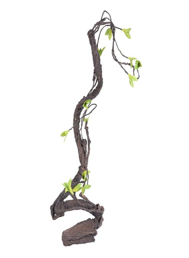 EVTSCAN Artificial Vine Climber, Artificial Reptiles Vine Climber Jungle Forest Bend Branch Terrarium Cage Decor(WF-2) - Image 1
