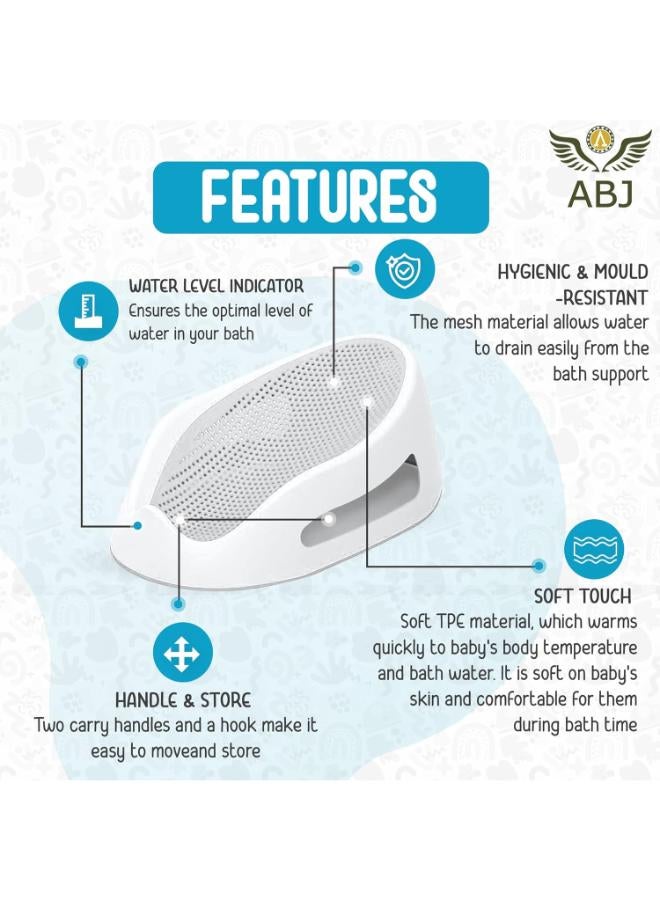 ABJ Baby Bath Tub with Inclined Headrest - Image 3
