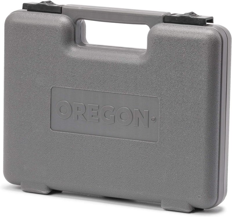 Oregon Chainsaw Chain Sharpening Kit with Hard Case - Contains Files, Handles, Depth Gauge, Stump Vise, Felling Wedge, and More Accessories - Image 4