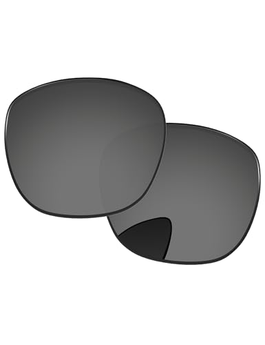 PapaViva Replacement Lenses for Oakley Latch OO9265 53mm Sunglass Black Chrome Pro Antireflective Polarized - Image 3