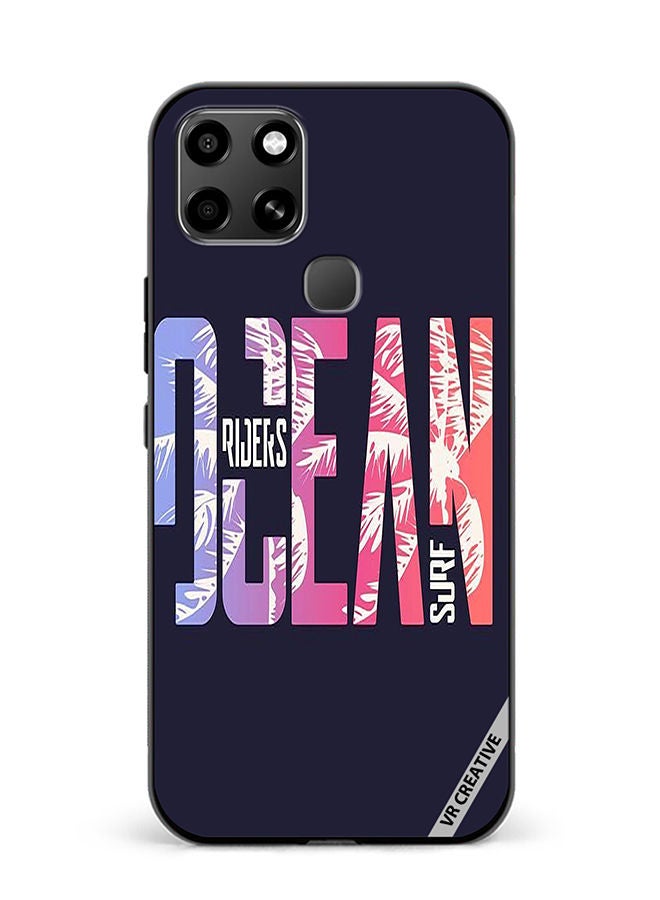 VR CREATIVE Protective Case Cover For Infinix Smart 6 Ocean Design Multicolour - Image 1