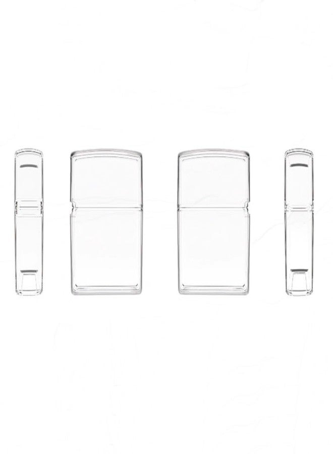 UCCKEYI 1Pc Clear TPU Case Cover Holder Sleeve Pouches Compatible with Zippo Lighters Scratch Proof Shockproof Protective - Image 2