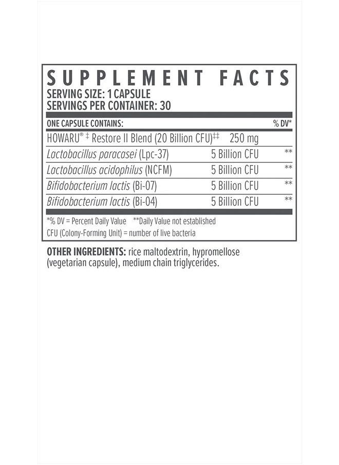 bioTE - Biote Nutraceuticals - MULTI-STRAIN PROBIOTIC 20B - Gut + Digestive (30 Capsules) - Image 1