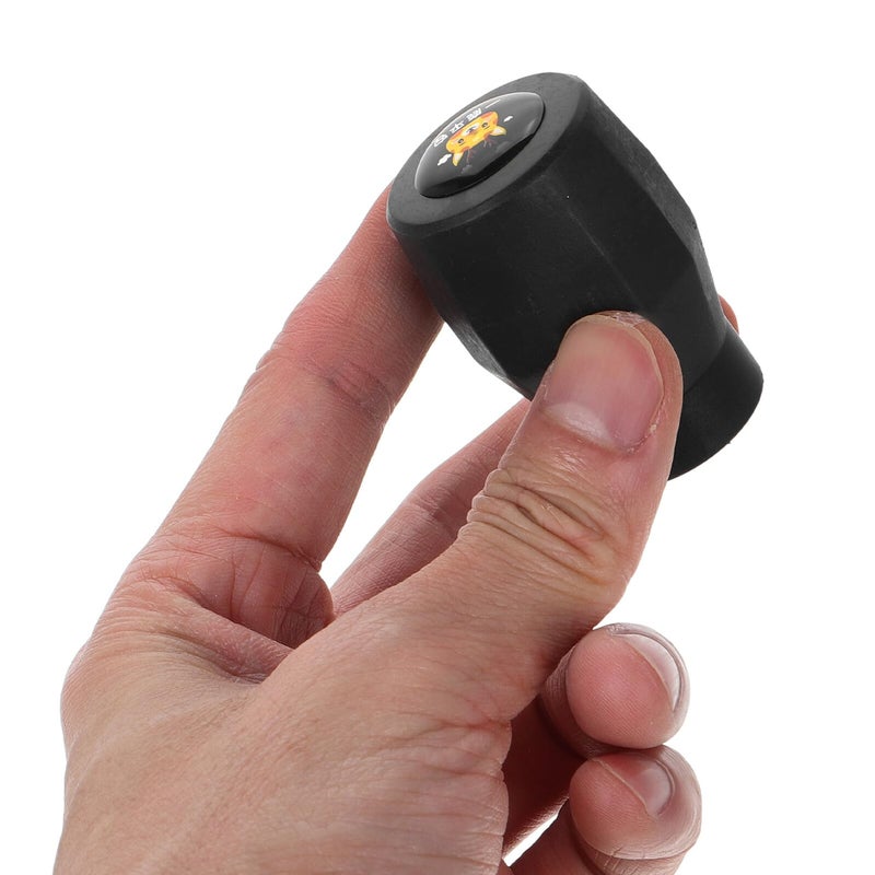 Rubber Foot Peg End Caps Protector Plug Replacement for Electric Bike Black - Image 4