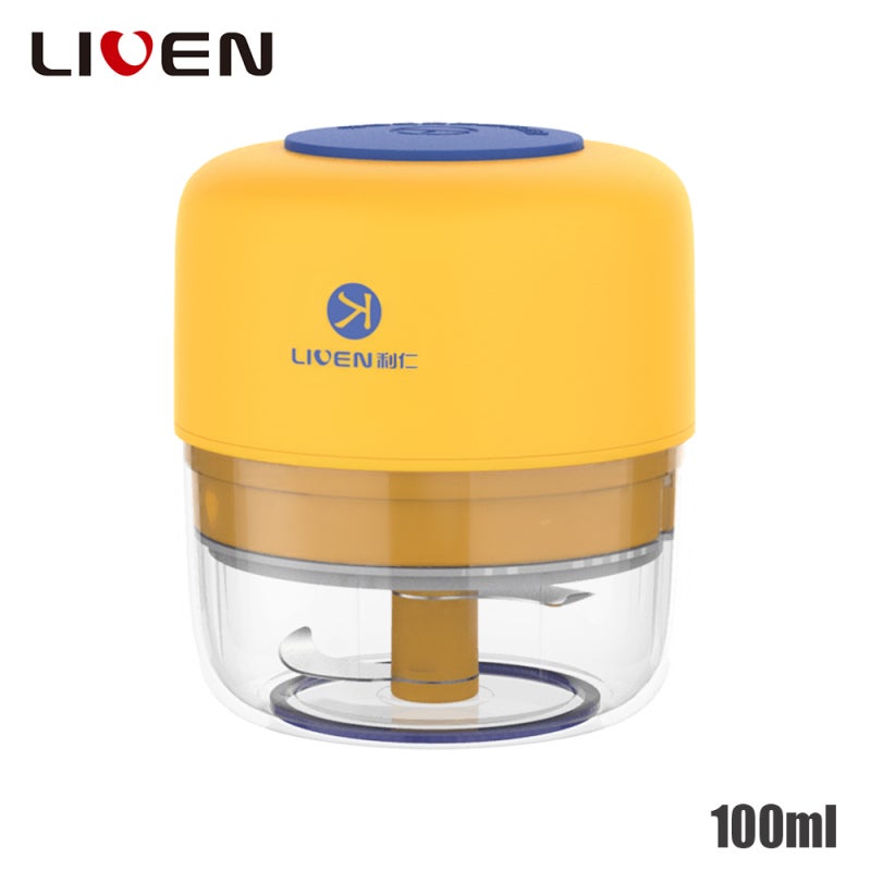 LIVEN  Portable Blender 100mL Wireless USB Rechargeable - Stainless Steel Detachable Easy Clean Multifunctional Food Mixer for Baby Food Fruit Vegetable Meat - Image 2