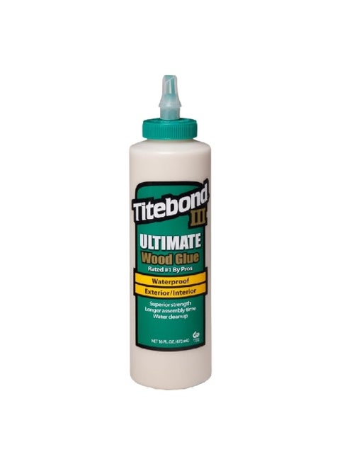 Exterior/Interior Waterproof Wood Glue Tan 473 ml 01414