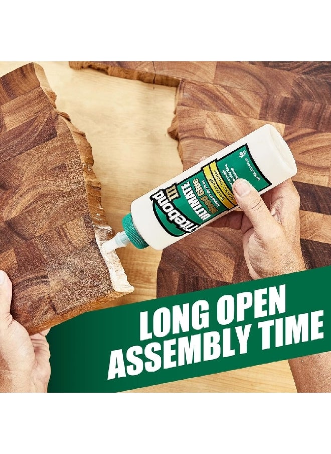 Titebond - Exterior/Interior Waterproof Wood Glue Tan 473 ml 01414 - Image 1