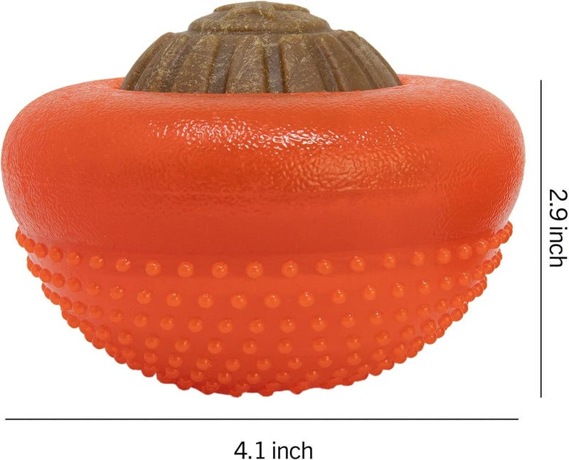Starmark Everlasting Bento Ball for Dogs - Large, Durable Chew Toy with Chicken Treat - Image 3