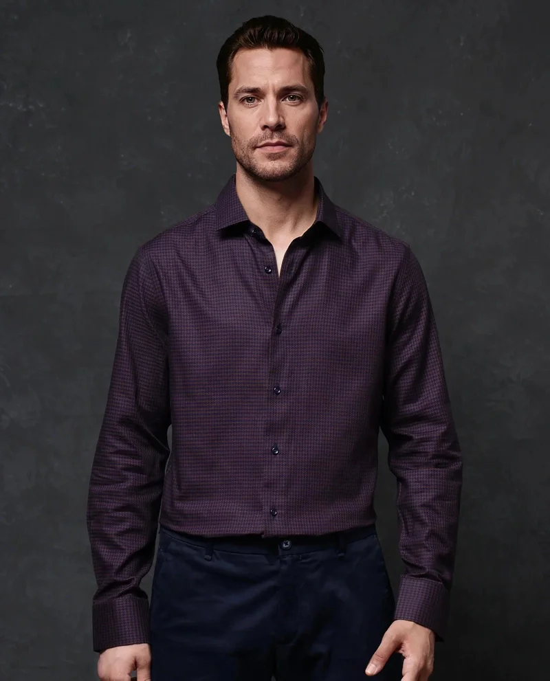 Rare Rabbit Men's Business Twill Shirt