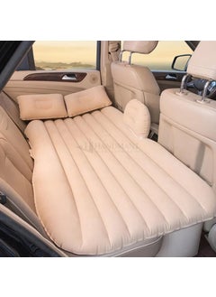 EchoElixir EchoElixir Premium Car Inflatable Bed with Pump 2 Air PillowQuick Inflatable Back Seat BedCar Inflatable MattressCar Bed MattressCar Bed for KidsTravelTripCampingPicnicPool Beach  - Image 1
