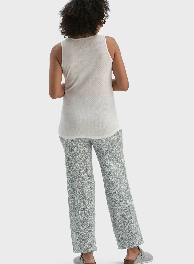 dagi Button Detail Tank Top