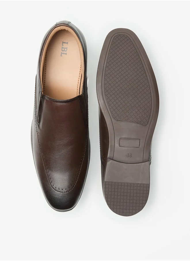 LBL by Shoexpress Solid Slip On Loafers