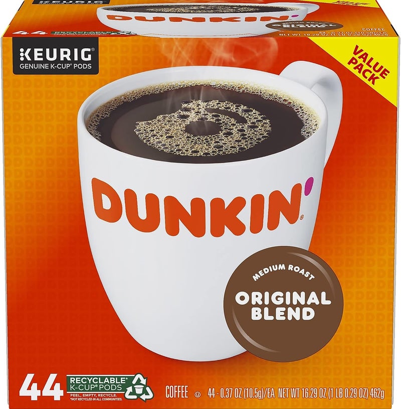 Dunkin Donuts Dunkin' Donuts Original Blend K-Cup Pods - 44 Count - Image 3