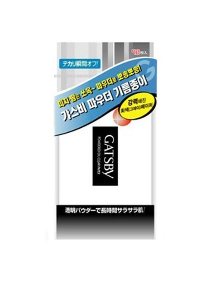 Powdered Oil Clear Paper 70 Sheets