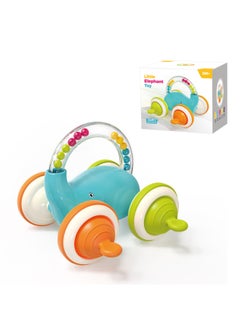 Generic Multi-functional Music Rainbow Overlapping Circle Early Education Cognitive Matching Cessele Baby Educational Toys Wholesale-Color:Ball Rattle Elephant  - Image 4