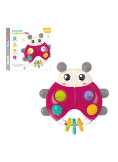 Generic Multi-functional Music Rainbow Overlapping Circle Early Education Cognitive Matching Cessele Baby Educational Toys Wholesale-Color:Ball Rattle Elephant  - Image 5