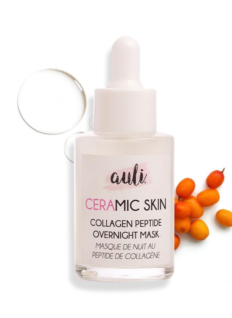 AULI LIFESTYLE - Auli Plant Derived Collagen Peptide 1% Facial Serum for All Skin Types 30ML - Image 1