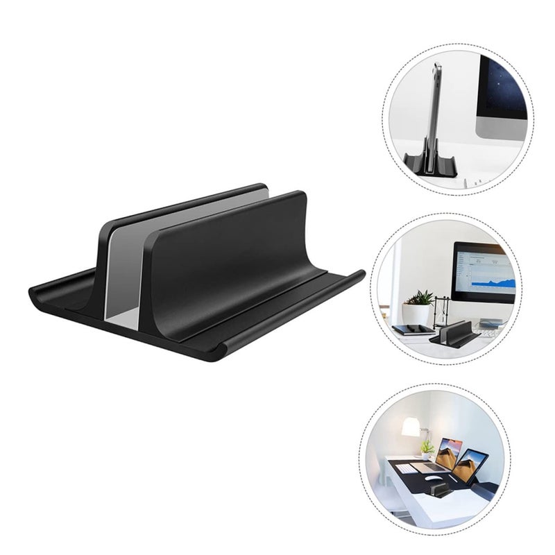 Aluminum Laptop Cooling Stand Laptop Riser Enhanced Airflow Anti Slip Design Compatible With Notebooks - Image 5