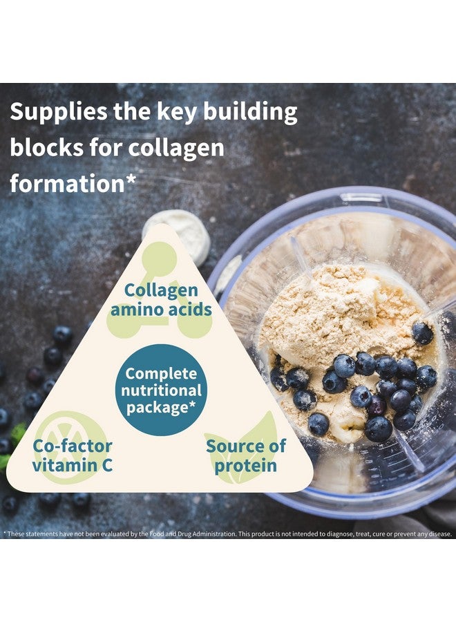 Advanced Vegan Vanilla Collagen Peptide Powder, Enhanced with Glycine, Proline & Hydroxyproline & Cofactor Vitamin C, Non GMO, Vegetarian Plant Based Collagen Powder Booster, 35 Servings, by Igennus