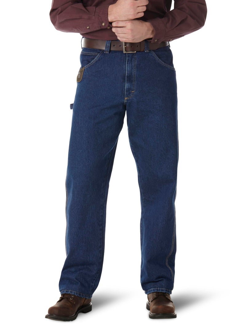 Wrangler Riggs Workwear mens Workhorse jeans, Antique Indigo, 34W x 30L US - Image 1